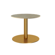 Gold Halo Side Table